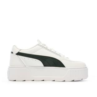 Baskets Blanches/Noires Femme Puma Karmen 02 vue 2