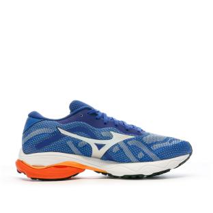 Chaussures de running Bleu/Orange Homme Mizuno Wave Ultima vue 2