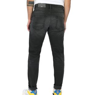 Jean Slim Gris Homme Diesel Strukt R09KD vue 2