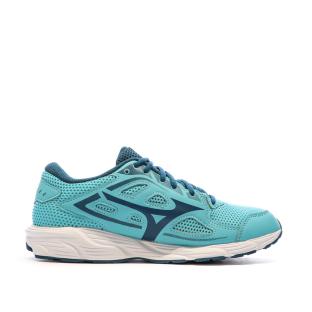 Chaussures de Running Bleu Femme Mizuno Spark 7 vue 2