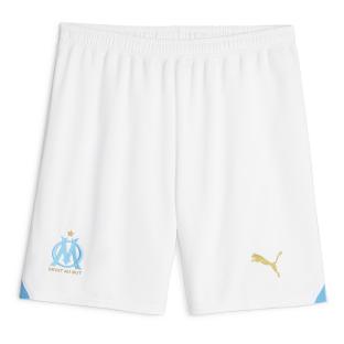 OM Short Blanc Homme Puma 23/24 pas cher