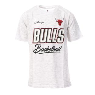 T-shirt Gris Chiné Garçon NBA Chicago Bulls pas cher