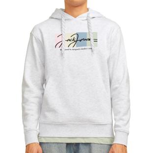 Sweat Gris Homme Jack & Jones Block Sweat pas cher