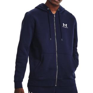 Sweat Zippé Marine Homme Under Armour Essential pas cher