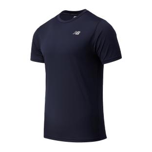 T-shirt Marine Homme New Balance Core Run pas cher