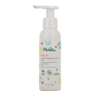 Huile de Massage Bébé Bio Melvita 90ml pas cher