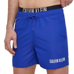Short de bain Bleu Roi Homme Calvin Klein Medium Double pas cher