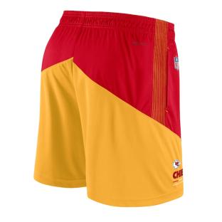 Kansas City Chiefs Short Rouge/Jaune Homme Nike NF01 vue 2