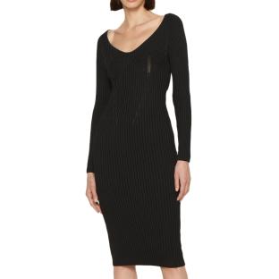 Robe Noire Femme Guess Adele pas cher