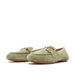 Mocassin Vert Femme Geox Palmaria vue 6