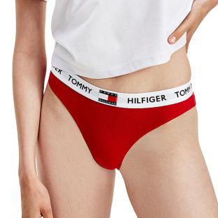 Culotte Rouge Femme Tommy Hilfiger UW0UW02193 pas cher