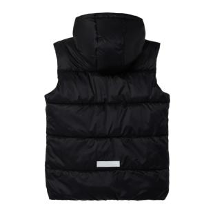 Doudoune sans manche Noir Fille Name it Monay Vest vue 2