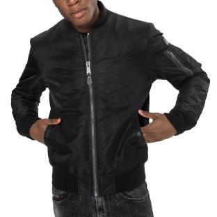 Bomber Noir Homme Schott Jet17 pas cher