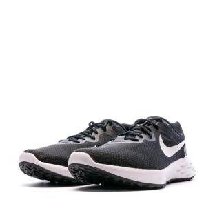 Chaussures de running Noir/Blanc Homme Nike Revolution 6 vue 6