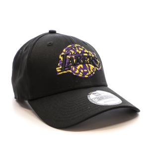 Casquette Noir/Violet Homme New Era Seasonal 9forty Los Angeles Lakers vue 2