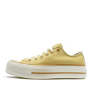 Baskets Jaunes Femme Converse All Star Lift Platform pas cher