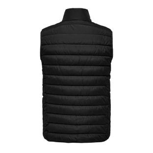 Doudoune sans Manche Noir Homme Only & Sons Quilt Vest vue 2