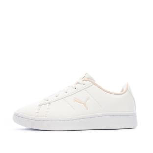 Baskets Blanches Fille Puma Vikky Cat pas cher