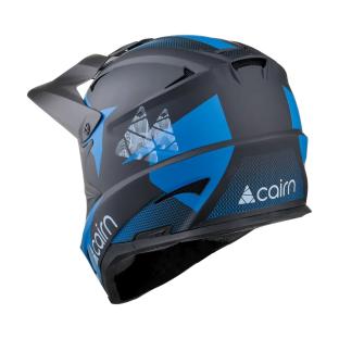 Casque intégral Noir/Bleu Adulte Cairn X Track vue 2