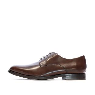 Chaussures de Ville Marron Homme Geox Hampstead pas cher