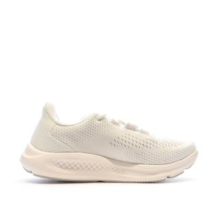 Chaussures de Running Beige Femme Under Armour Charged Pursuit vue 2