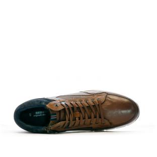 Baskets Marron Foncé Homme Redskins Zouki vue 4