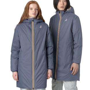 Parka Longue Grise Unisexe K-WAY Le Vrai 3.0 Eiffel Orsetto vue 3