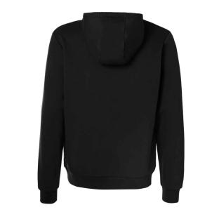 Sweat à Capuche Noir Homme KappaGino vue 2