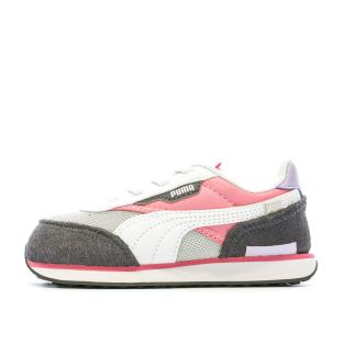 Baskets Rose Fille PUMA Future Rider Splas pas cher