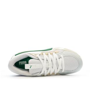 Chaussures de Basket Blanc/Vert Homme Puma Court Rider vue 4