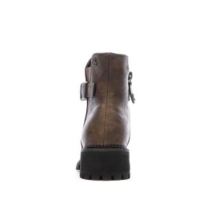 Bottines Marron Femme Chattawak TOYA vue 3