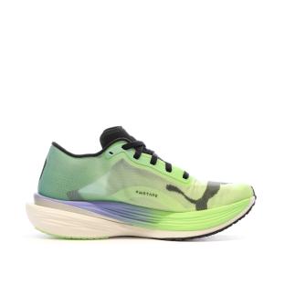 Chaussures de running Vert/Noir Femme Puma Deviate Nitro vue 2