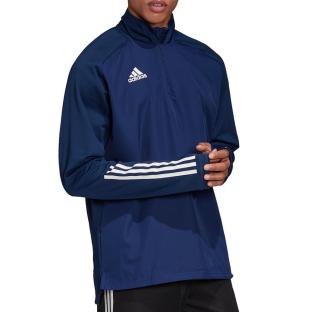 Sweat 1/2 zip marine homme Adidas Condivo20 WRM TOP pas cher