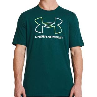 T-shirt Vert Homme Under Armour Foundation Update pas cher