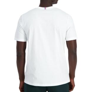 T-shirt Blanc/Vert Homme Le Coq Sportif 2410193 vue 2