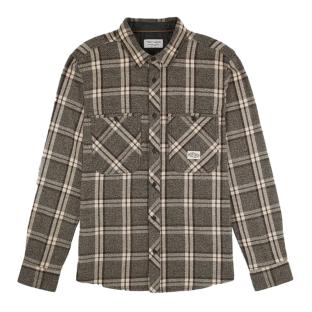 Chemise Marron à Carreaux Homme Teddy Smith 10716621D pas cher