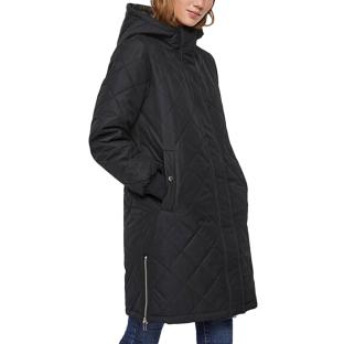 Doudoune Longue Noir Femme Vero Moda Louise pas cher