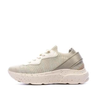 Baskets Beige femme Replay Green Project Earth pas cher