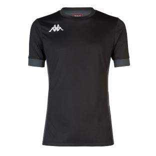 Maillot D'entrainement Noir Homme Kappa Dervio pas cher