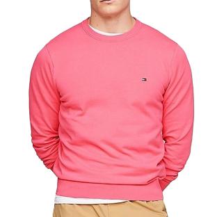 Pull Rose Homme Tommy Hilfiger 1985 Crew Neck pas cher
