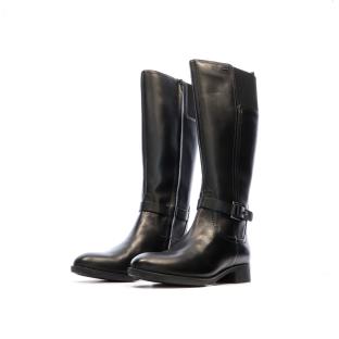 Bottes Noires Femme Geox Felicity vue 6