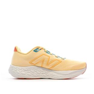 Chaussures de running Blanc/Orange Femme New Balance 680v8 vue 2