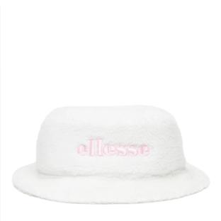 Bob Sherpa Blanc Femme Ellesse Carli Bucket pas cher