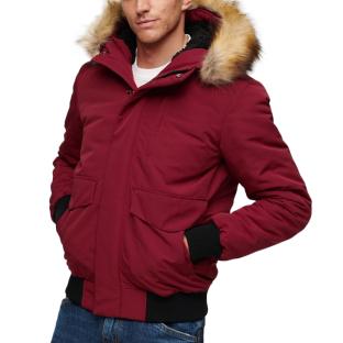 Parka Bordeaux Homme SuperdryEverest Bomber pas cher