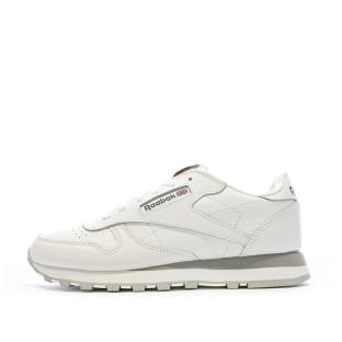 Baskets Blanches Fille Reebok Cl Lthr pas cher