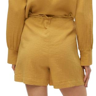 Short Jaune Femme Vero Moda Rikke vue 2