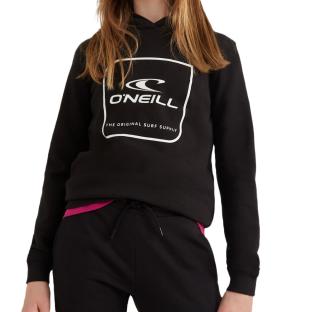 Sweat à Capuche Noir Fille O'Neill Cube pas cher