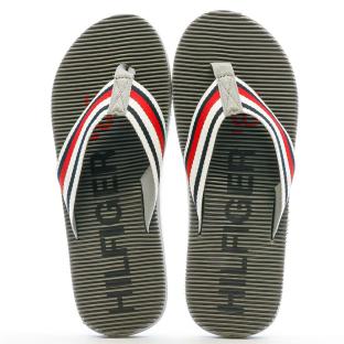 Tongs Gris Homme Tommy Hilfiger Massage Footbed Oly vue 3