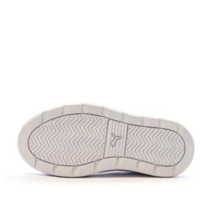 Baskets Blanches Fille Puma Karmen vue 5