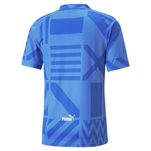 Italie Maillot Prematch Bleu Homme Puma 2022-2023 vue 2